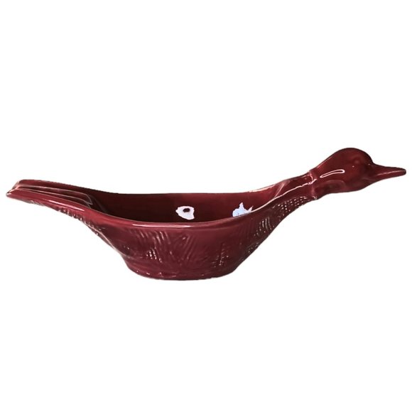 Vintage Red Duck Ashtray California Originals 1960s MCM Ceramic - Picture 8 of 16